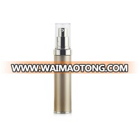 wholesale manufacturing 15ml 30ml 50ml elegant design custom made cosmetic airless pump bottle